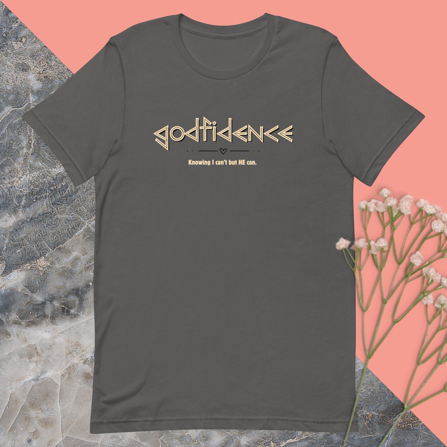 Christian saying Godfidence Unisex t-shirt