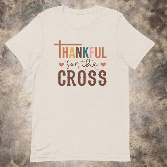 Thankful for the Cross [Christian] Unisex t-shirt