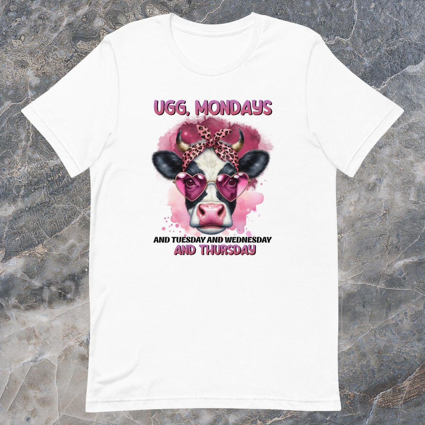 Moooooody Mondays Unisex t-shirt