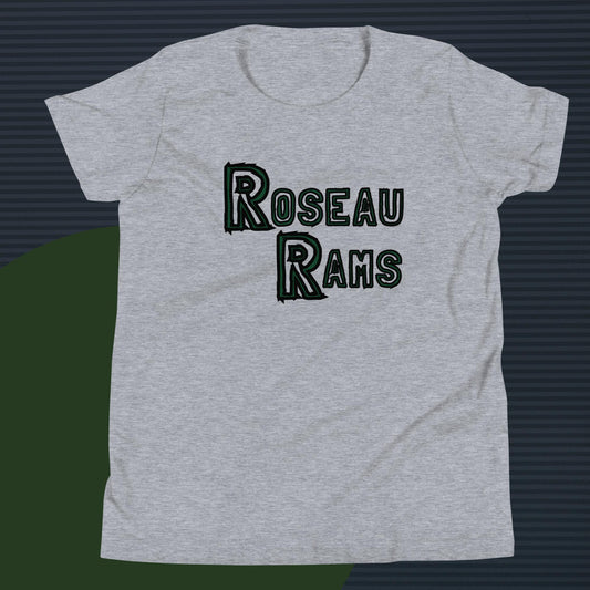 Roseau Rams Youth Short Sleeve T-Shirt